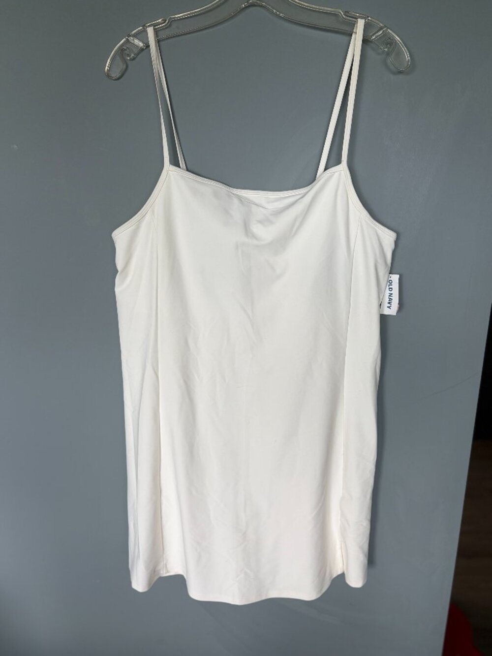 BNWT Womens XL Old Navy PowerSoft Athletic Dress in White